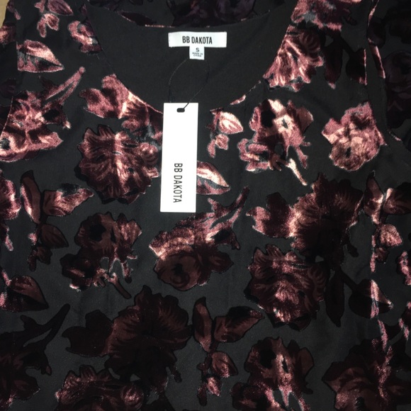 Dakota Britannia Burgundy Dress - Picture 3 of 4